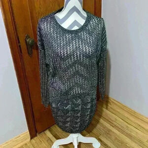 Mad style sparkly sweater size small.